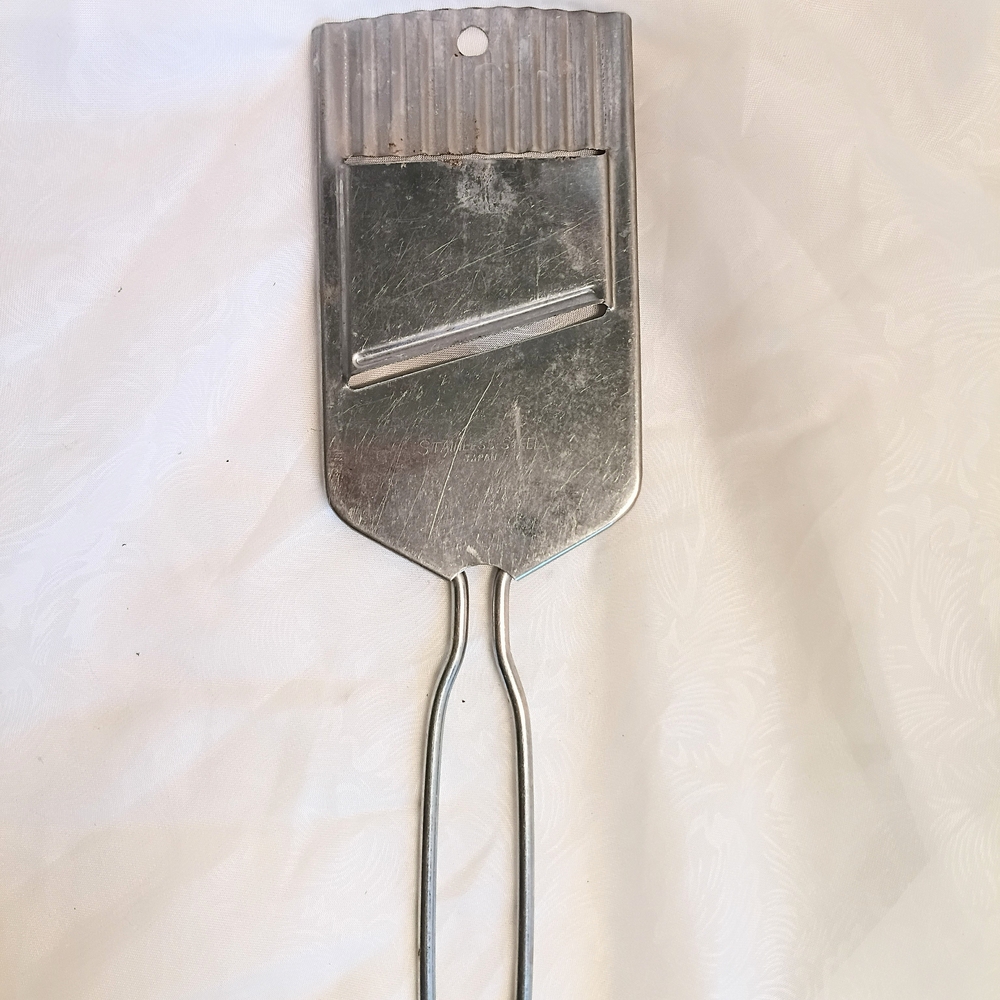 Metal Kitchen Turner Spatula - Silver